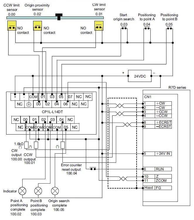 Diagram Wiring Diagram Plc Omron