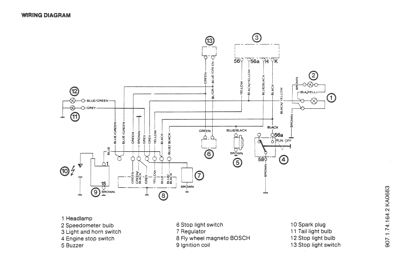 Diagram Wiring Diagram Puch Magnum