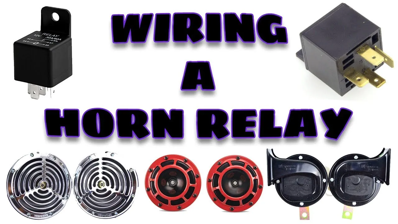 Diagram Wiring Diagram Relay Horn