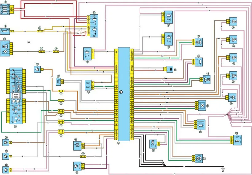 Diagram Wiring Diagram Renault Logan Familiar