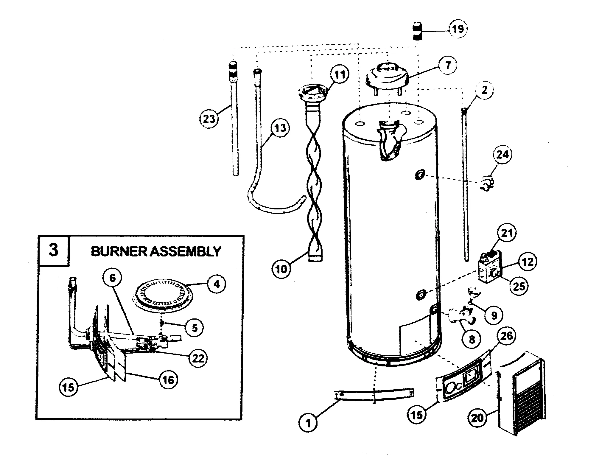 Diagram Wiring Diagram Richmond Water Heater