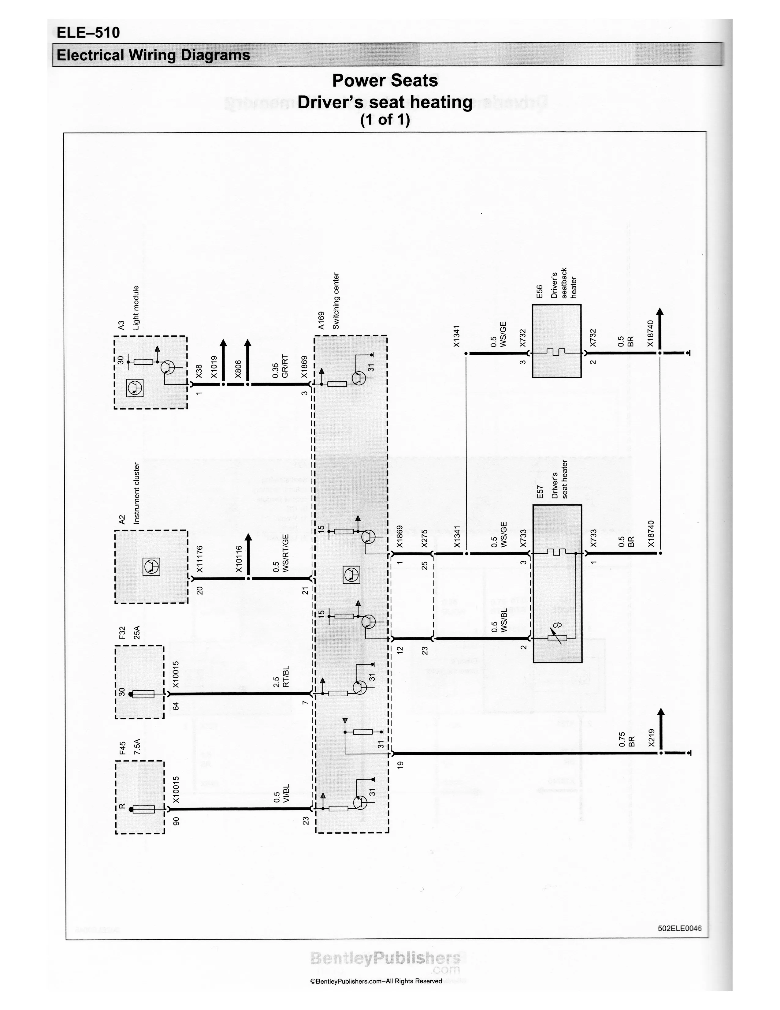 Diagram Wiring Diagram Seat Switch Bmw 2008 528I