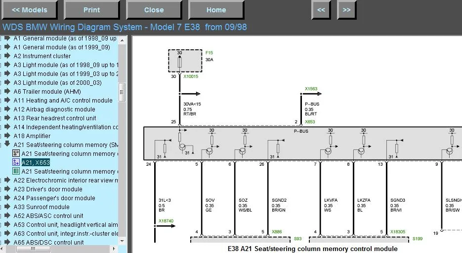 Diagram Wiring Diagram Seat Switch Bmw 2008 528I