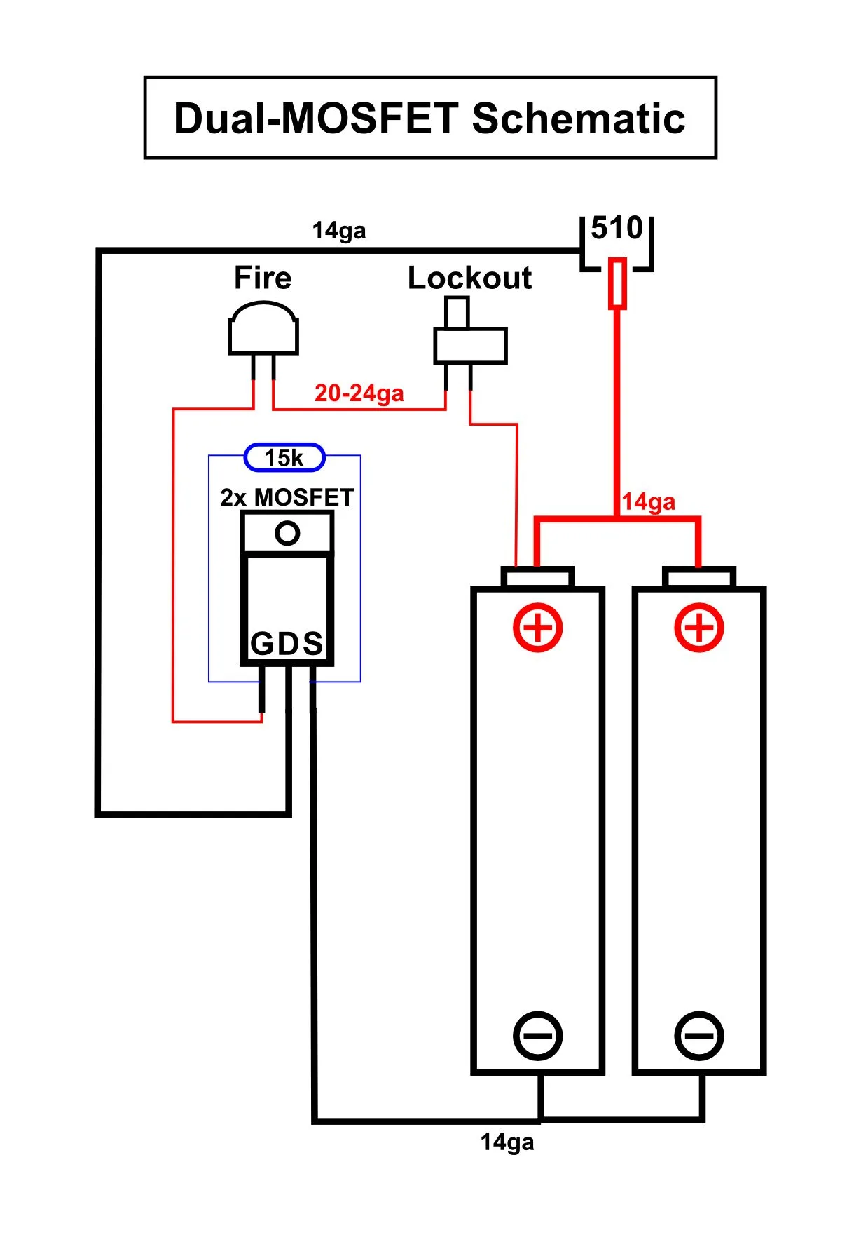 Diagram Wiring Diagram Series Parallel Mod Vape