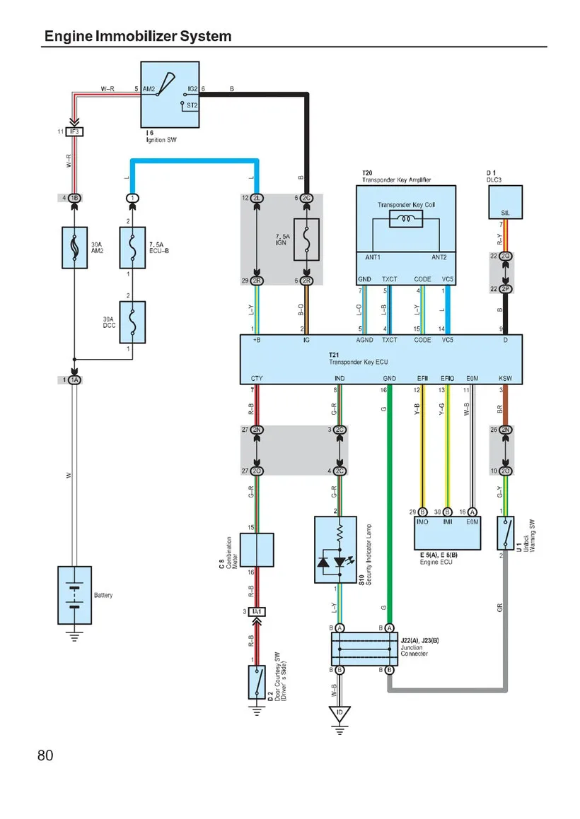Diagram Wiring Diagram Toyota Hilux
