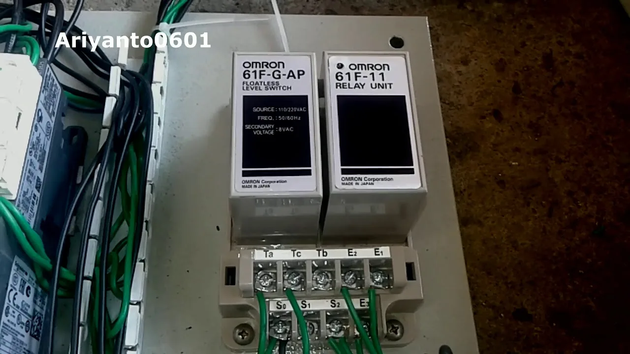 Diagram Wiring Diagram Wlc Omron 61F G Ap