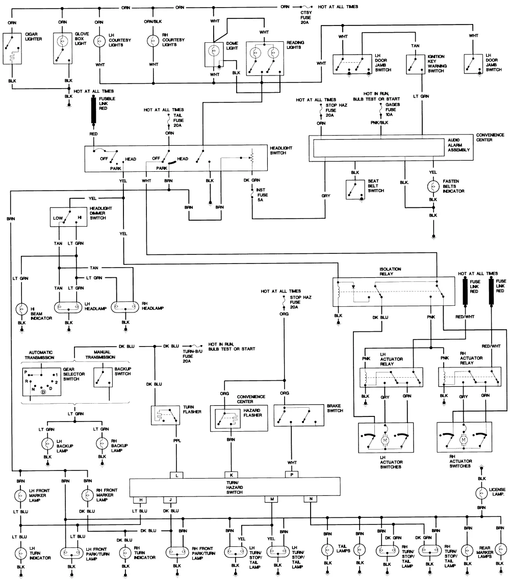 Diagram Wiring Diagrams 1984 Camaro Colors