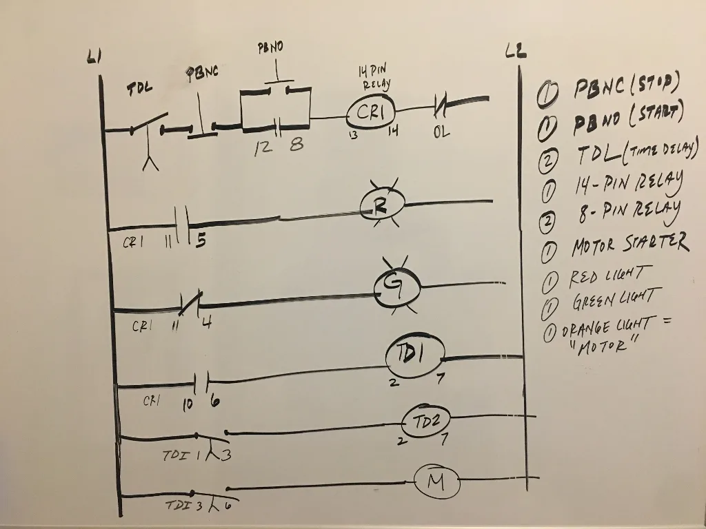 Diagram Wiring Diagrams Dayton 14Pin 5Zc17 Relay