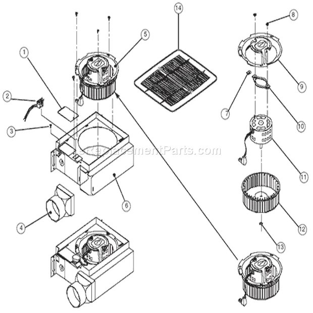 Diagram Wiring Diagrams For Broan Fans