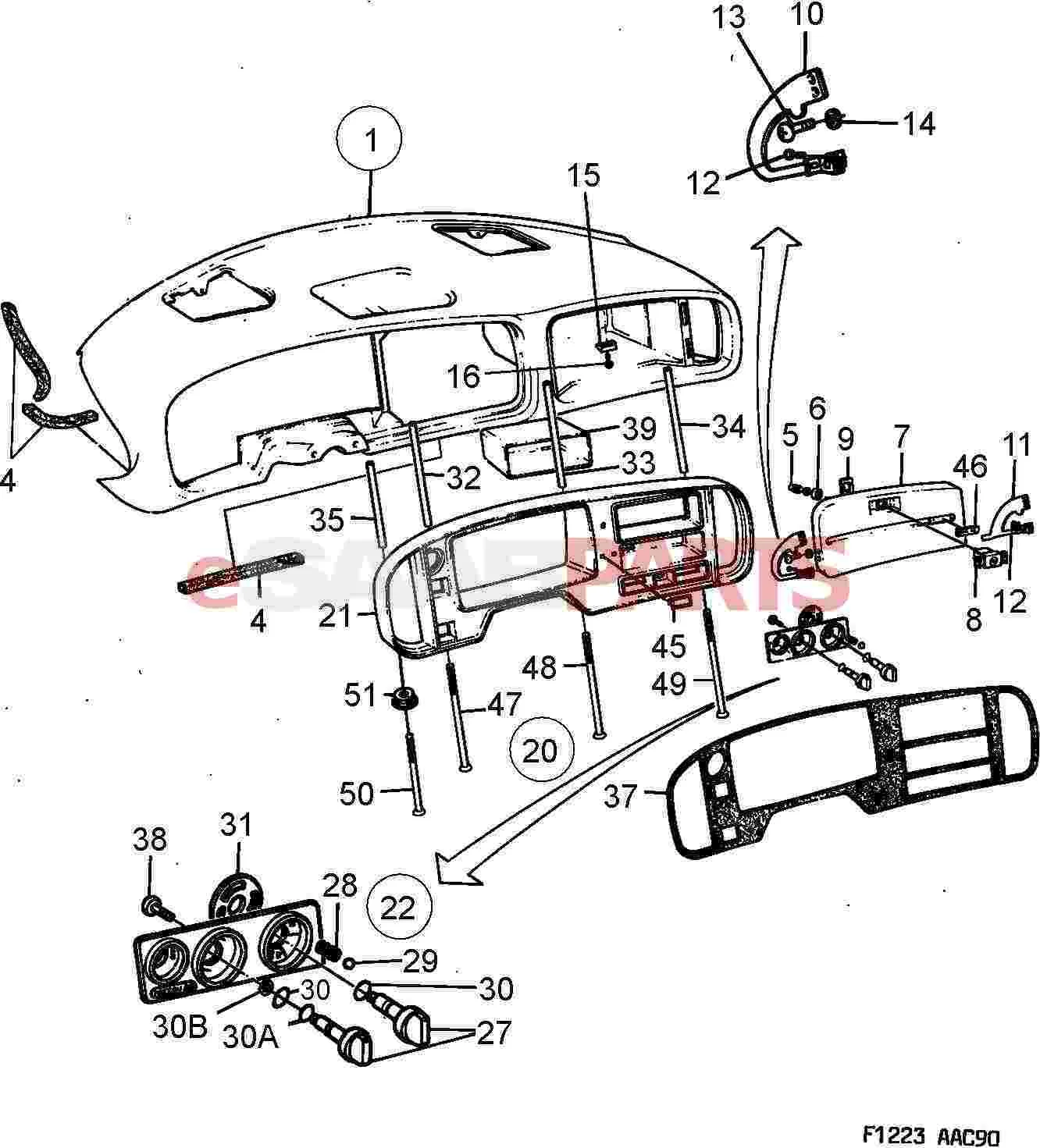Diagram Wiring Diagrams Saab C900 For
