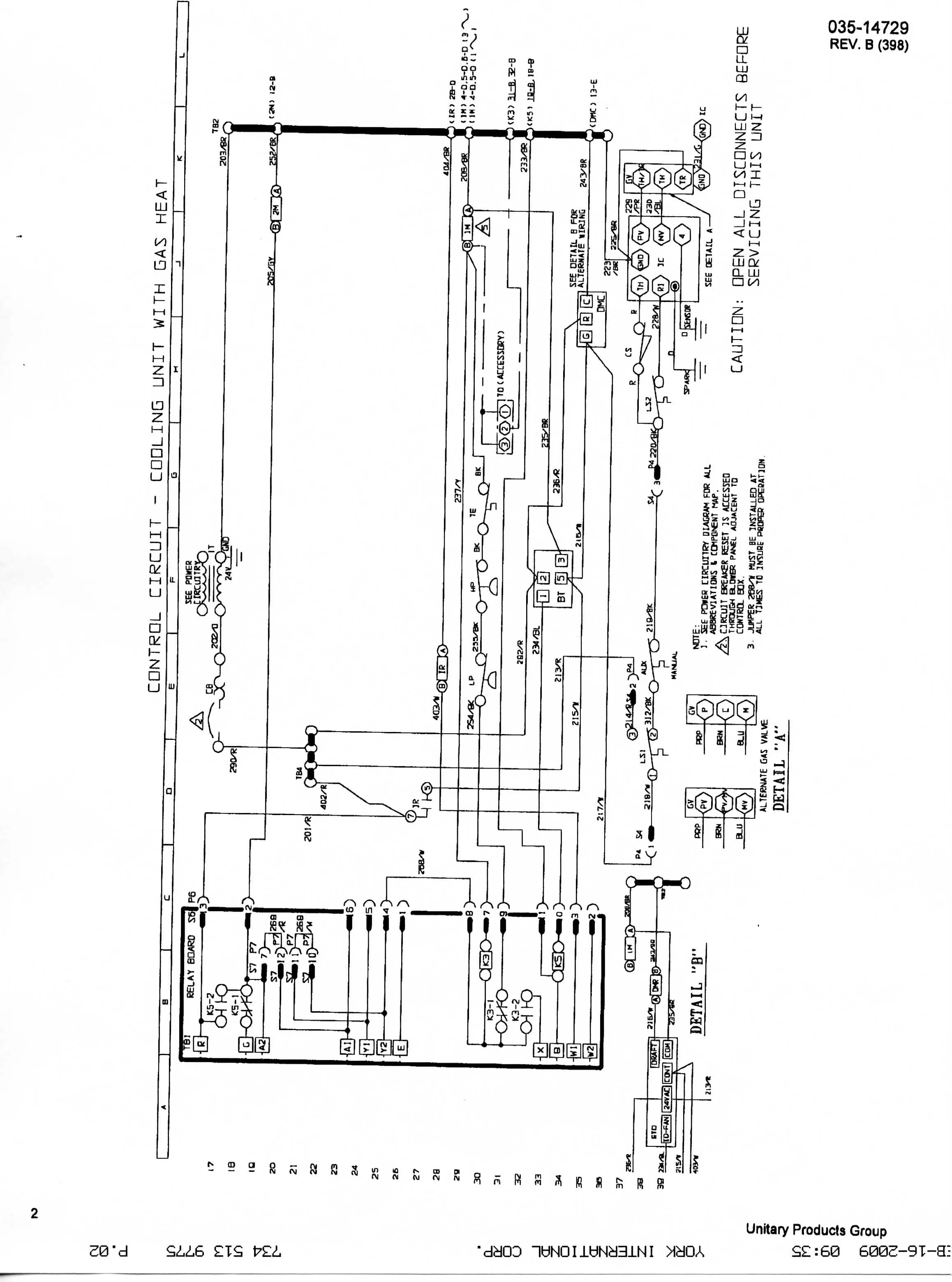 Diagram Wiring York Diagram Furnace 035 45350D000