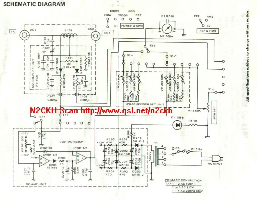 Diagram Yaesu G 1000Dxc Circuit Diagram