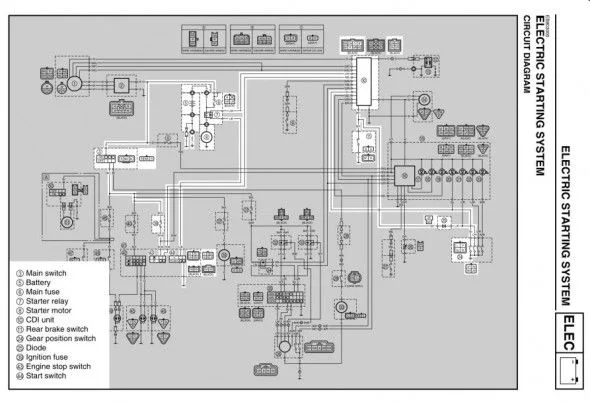 Diagram Yamaha Grizzly 350 Wiring Diagram