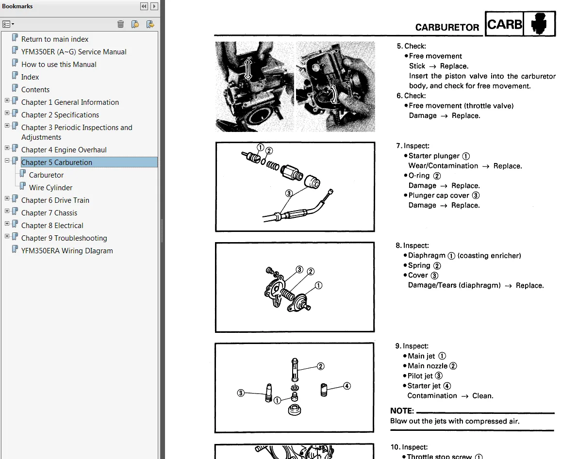 Diagram Yamaha Moto 4 200 Wiring Diagrams