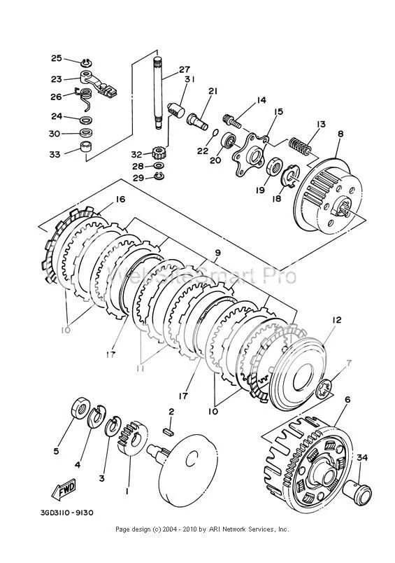 Diagram Yamaha Warrior Engine Diagram