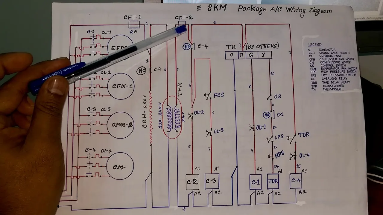 Diagram York Package Units Wiring Diagrams