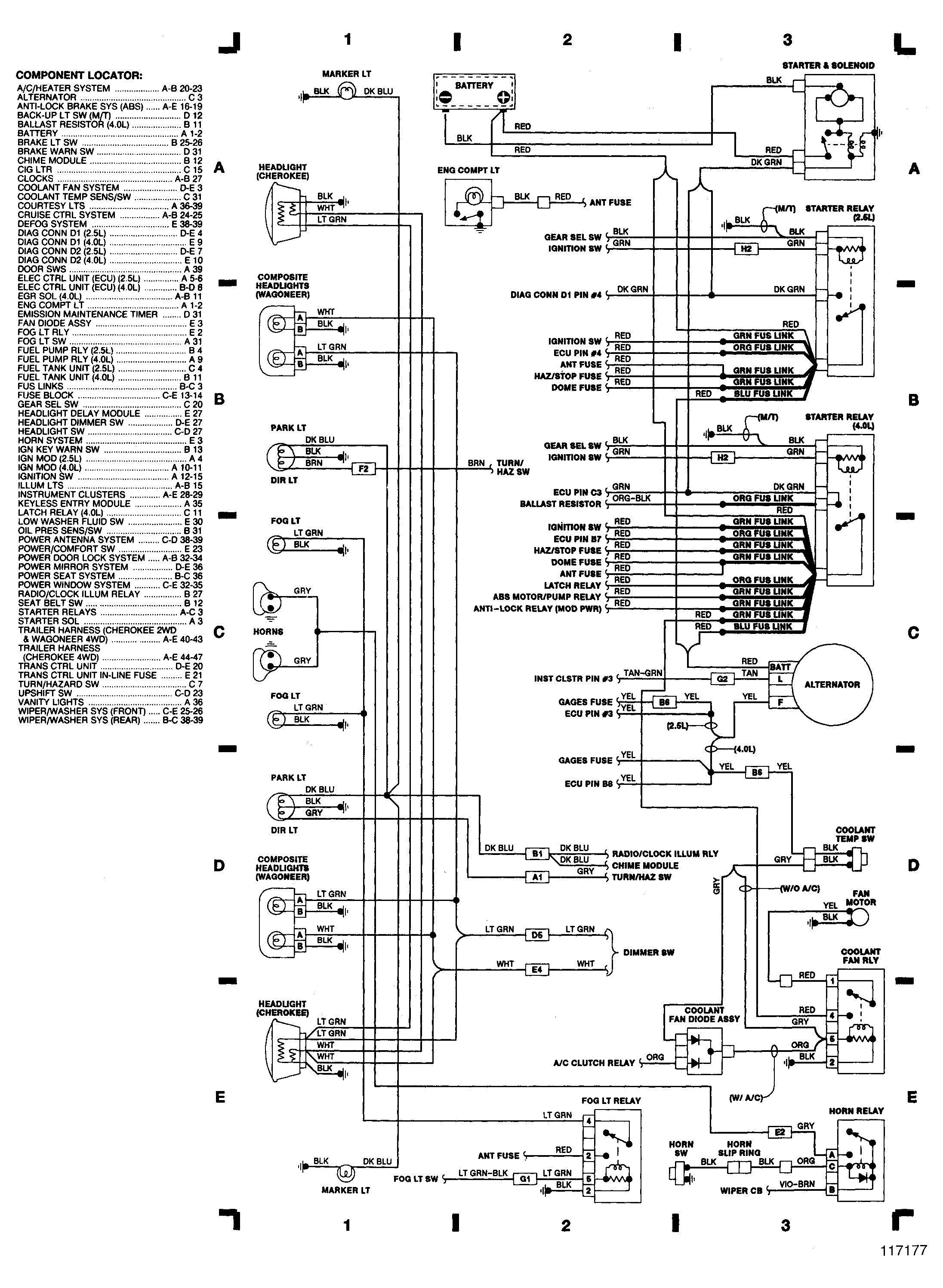 Diagrama De Banda De Motor 4 0 Grand Cherokee Jeep Tj Wiring