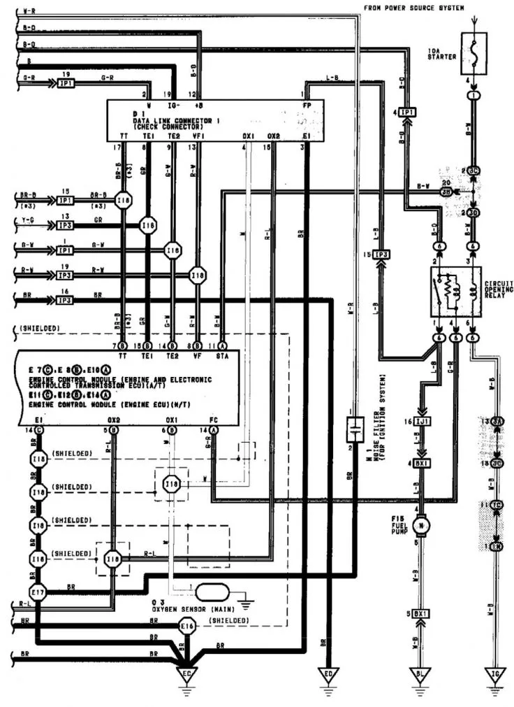 Diagrama De Los Cilindros De Un 96 Toyota Camary Orden De En