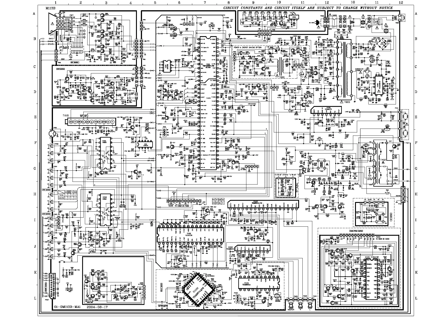 Diagrama Electrico Main Board 715T2225 3B 19Mf337B 27 N Clic