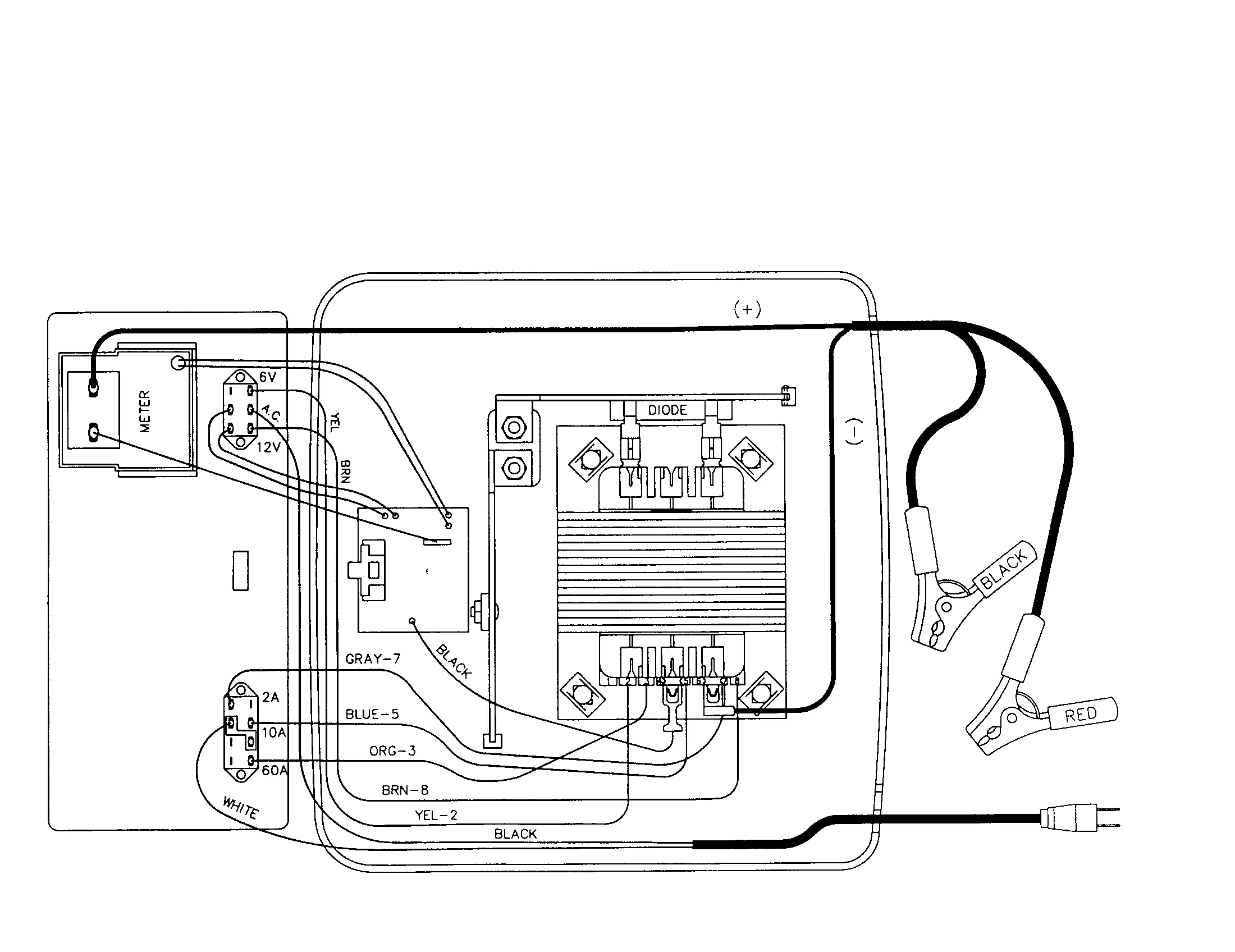 Diagrama Wiring Diagram Schumacher Battery Charger Schematic