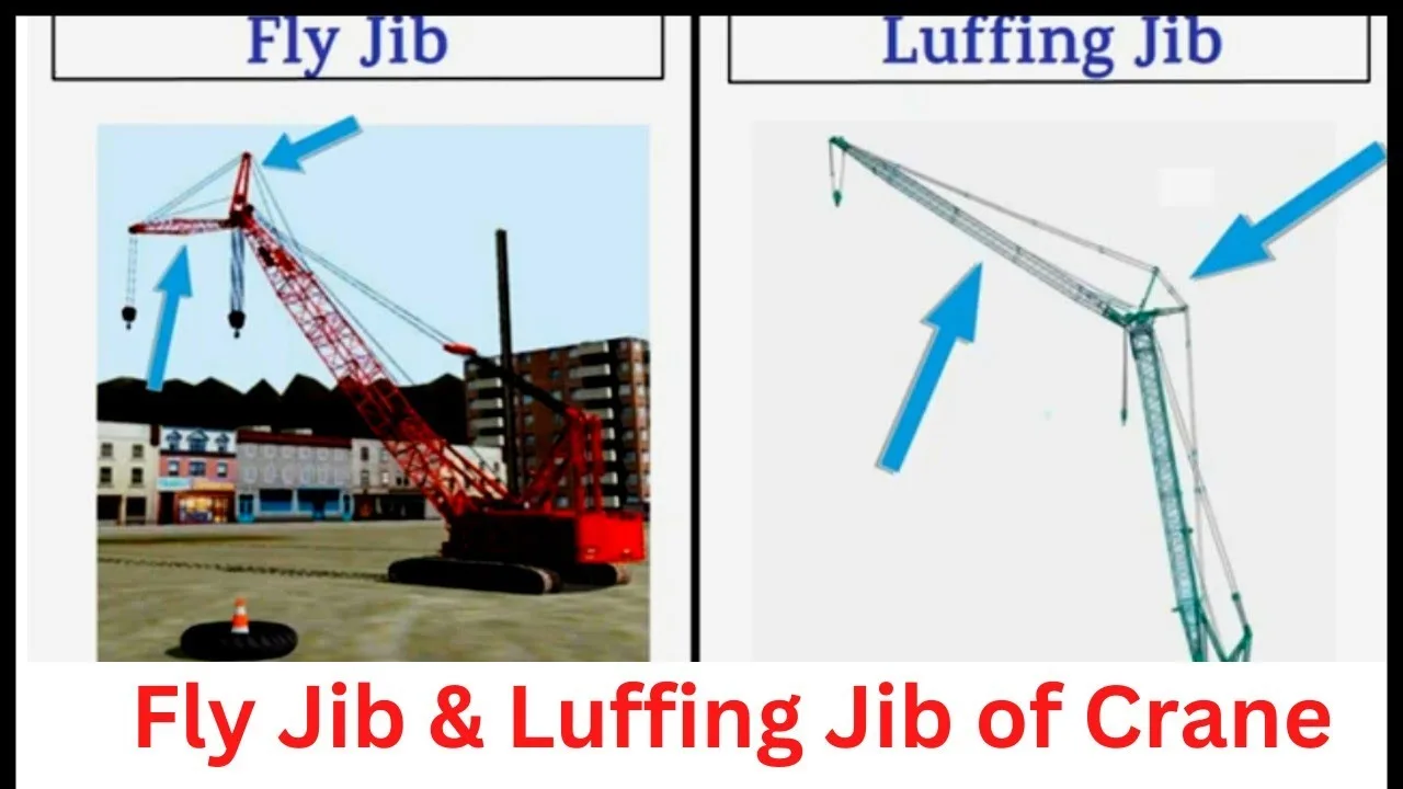 Difference Between Fly Jib Luffing Jib Of Crane Fly Jib 52 Off