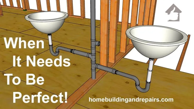 Different Types Of Plumbing Drain Pipe Connections For Back To Back Sinks Building Code
