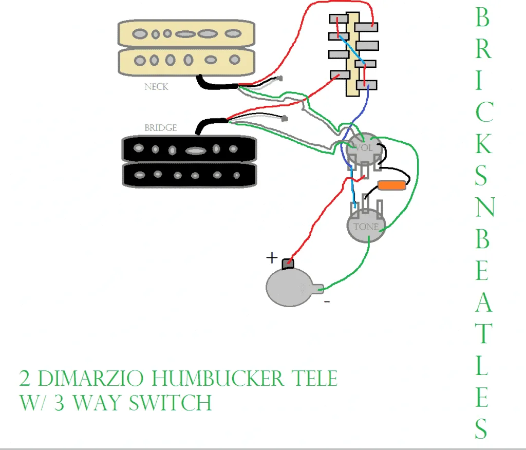 Dimarzio 5 Way Switch Wiring Diagram Database