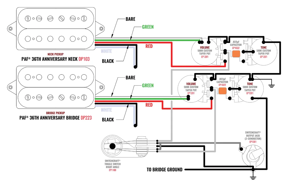 Dimarzio Pickup Wiring Dimarzio Bluesbucker Wiring Diagram