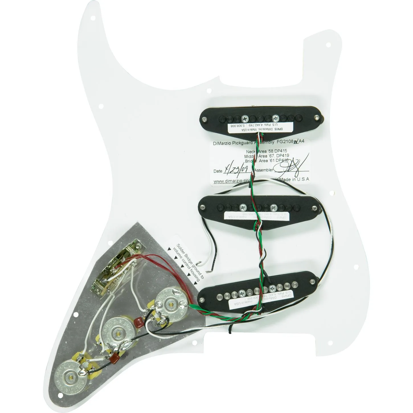 Dimarzio Series Parallel Wiring Diagram