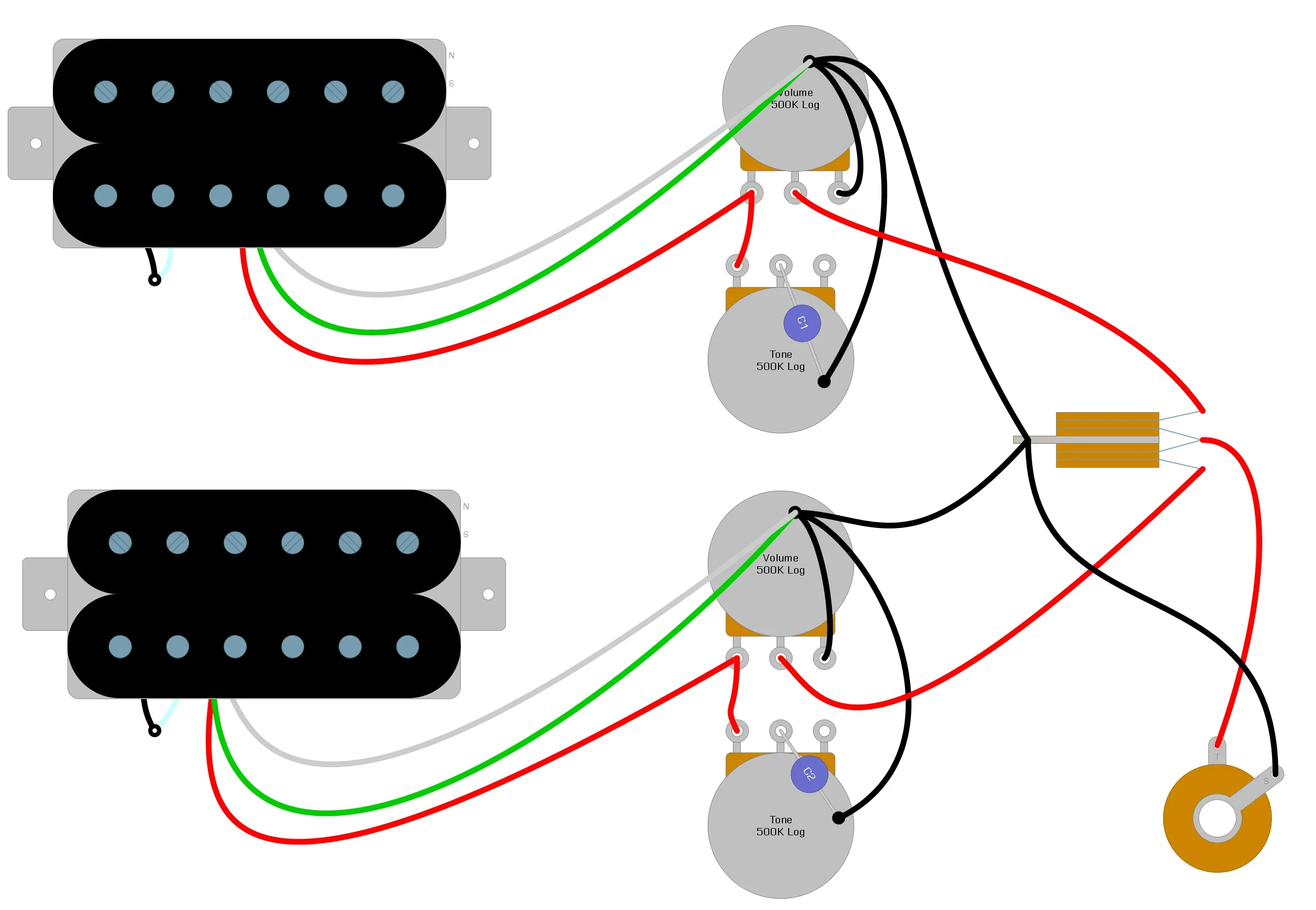 Dimarzio Single Coil Wiring Diagram Wiring Diagram