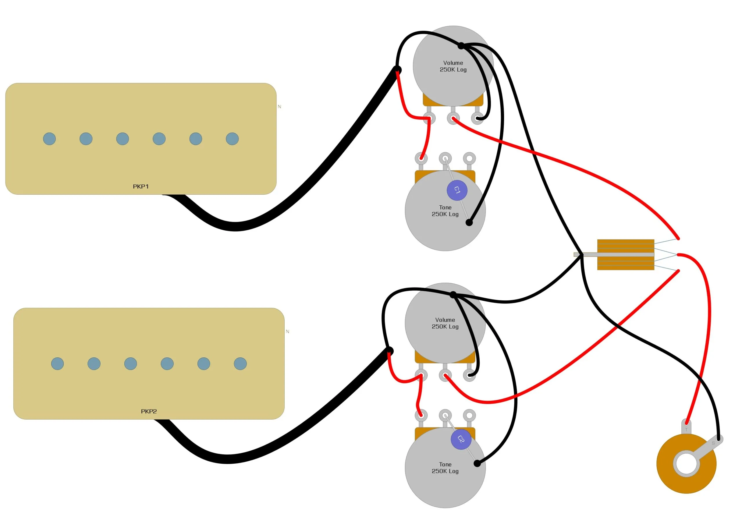 Dimarzio Vintage P90 Wiring Diagram Humbucker Soup