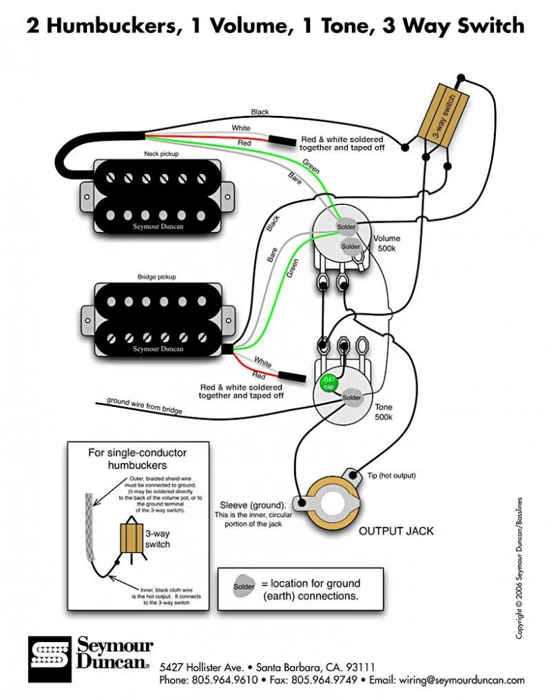 Dimarzio Wiring Diagram Wiring Diagram