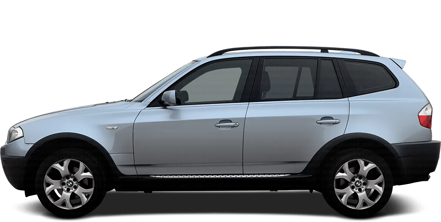 Dimensions Bmw X3 2003 2006 Vs Honda Cr V 2004 2006