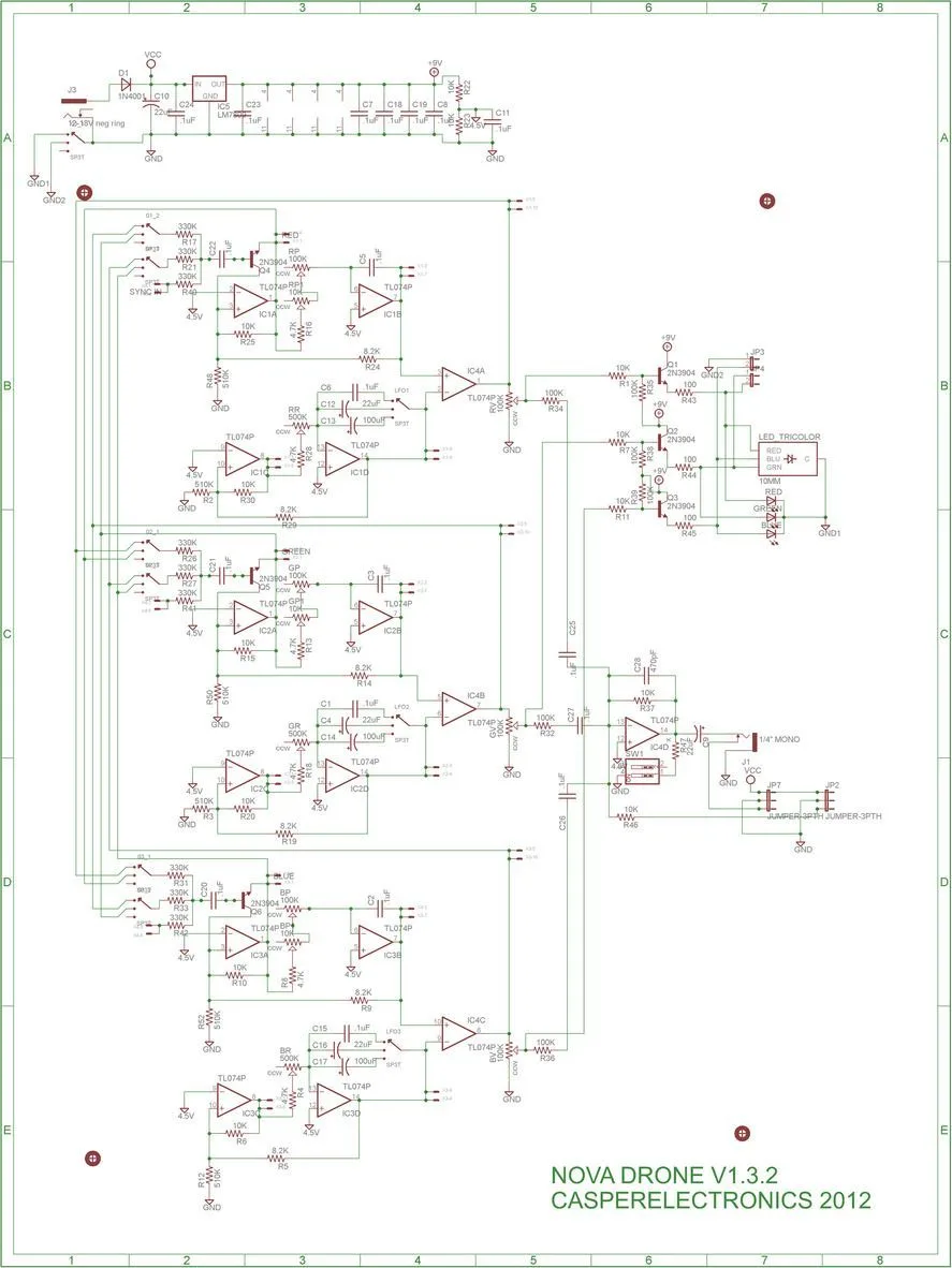 Dimera Family Electronic Circuit Diagram