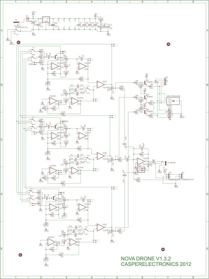 Dimera Family Electronic Circuit Diagram