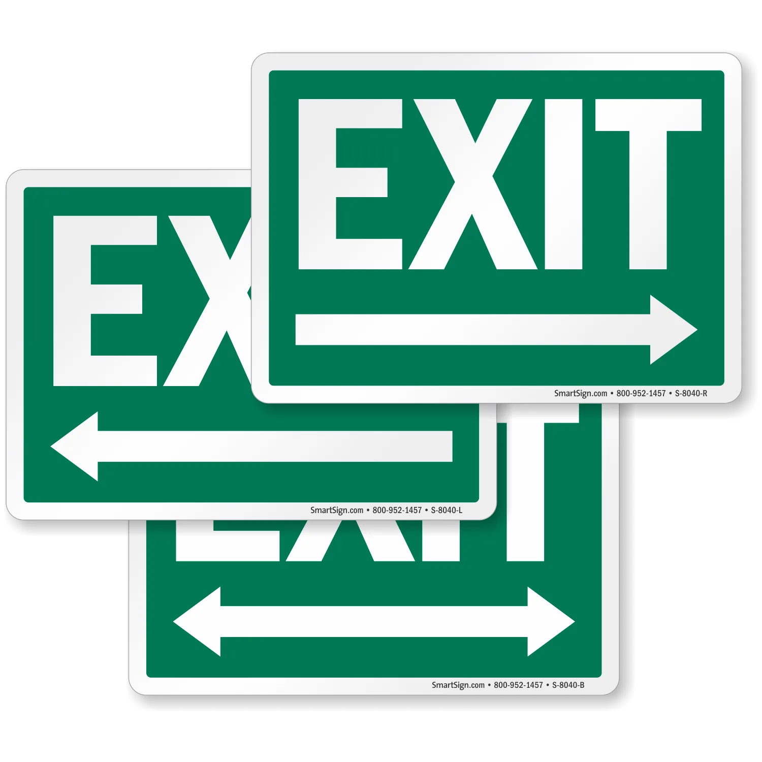 Directional Exit Signs With Arrows Free Pdf