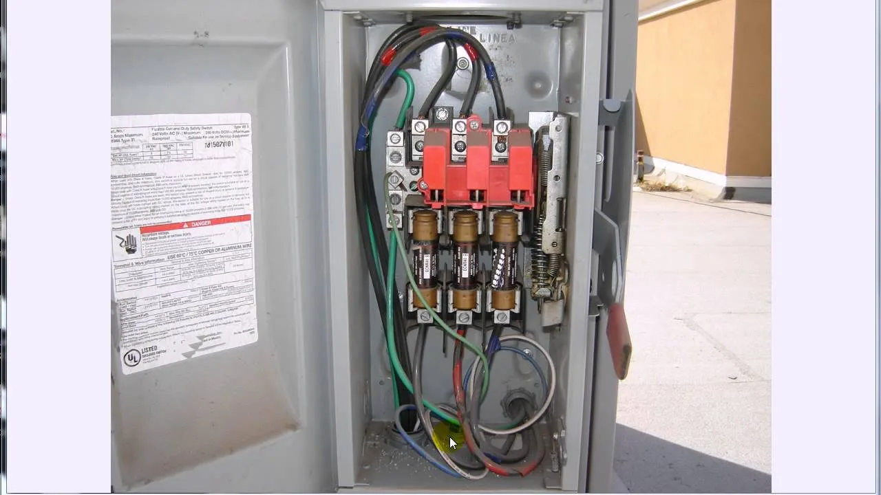 Disconnect Box 110 Volt Wiring Diagrams
