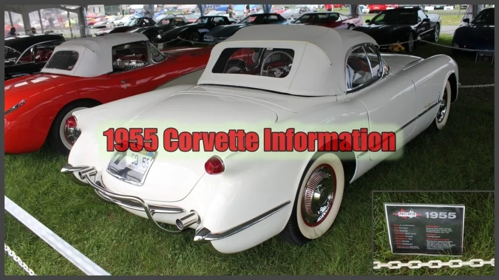 Discover The Specifications Of The Iconic 1955 Corvette A Year Of Upgrades And Innovation