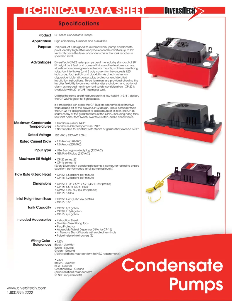 Diversitech Condensate Pump Wiring Diagram Diversitech Conde