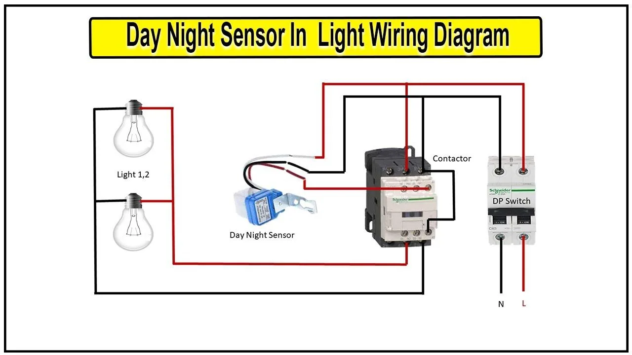 Diy Day Night Sensor Wiring Diagram