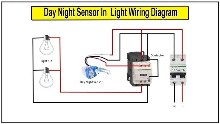 Diy Day Night Sensor Wiring Diagram