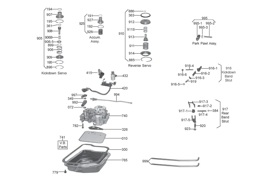 Dodge 44Re Transmission Diagram Diagram Ear
