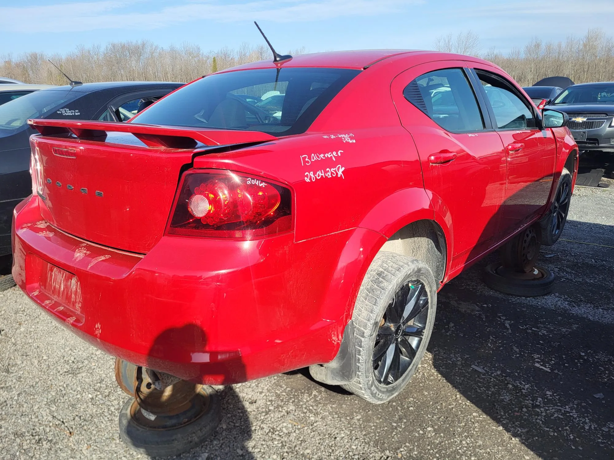 Dodge Avenger 2013 Cornwall Kenny U Pull