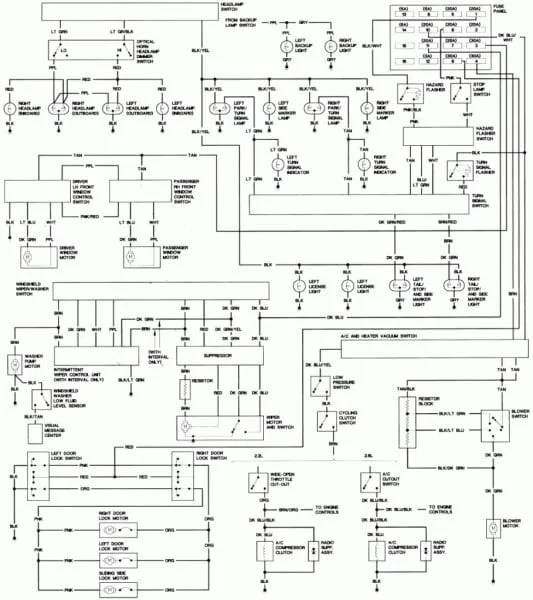 Dodge Caravan Headlight Wiring Car Wiring Diagram