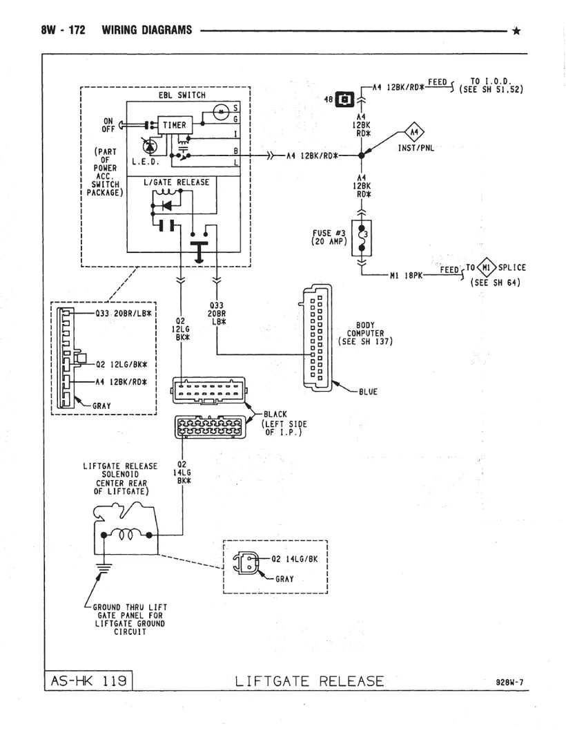 Dodge Caravan Wiring Diagrams Car Electrical Wiring Diagram