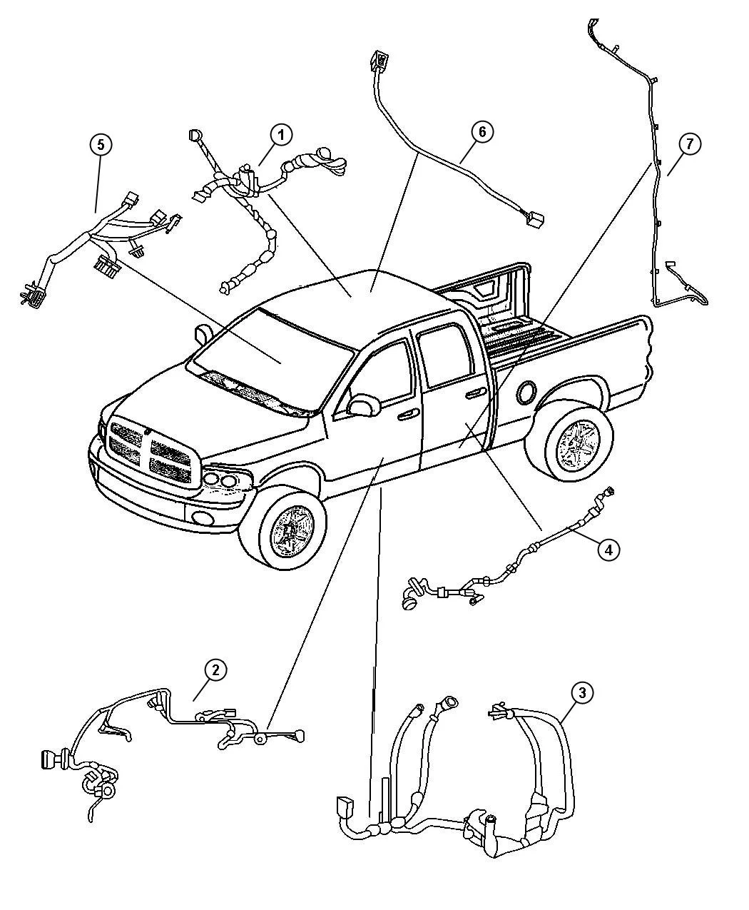 Dodge Dakota Wiring Body 4 Speakers 4 Speakers After 01 10 07 4 Speakers Up