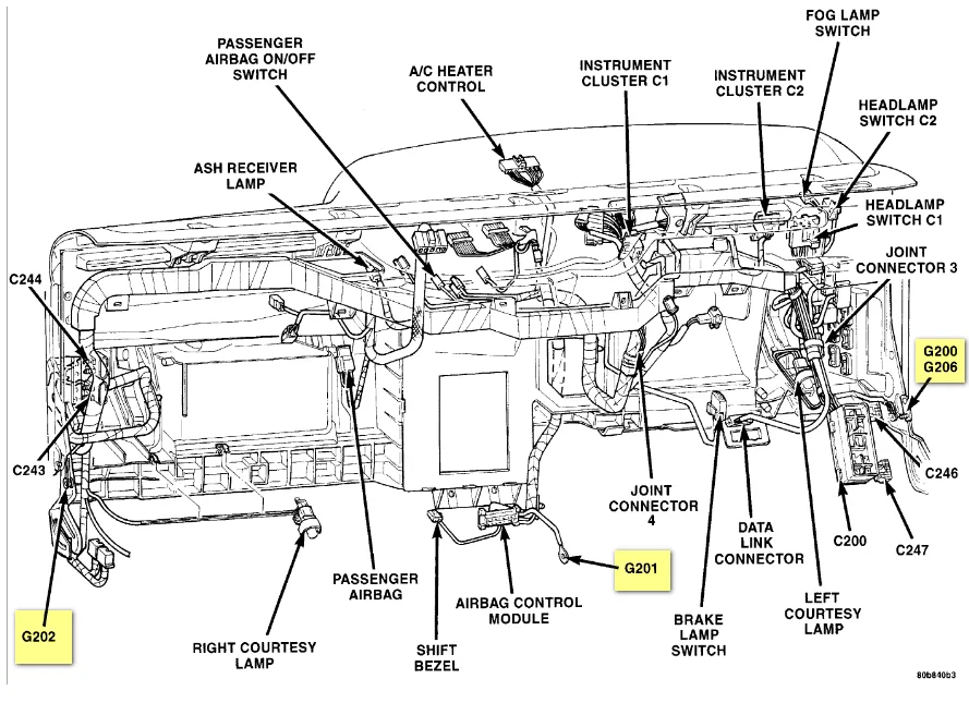 Dodge Dakota Wiring Harness Layout
