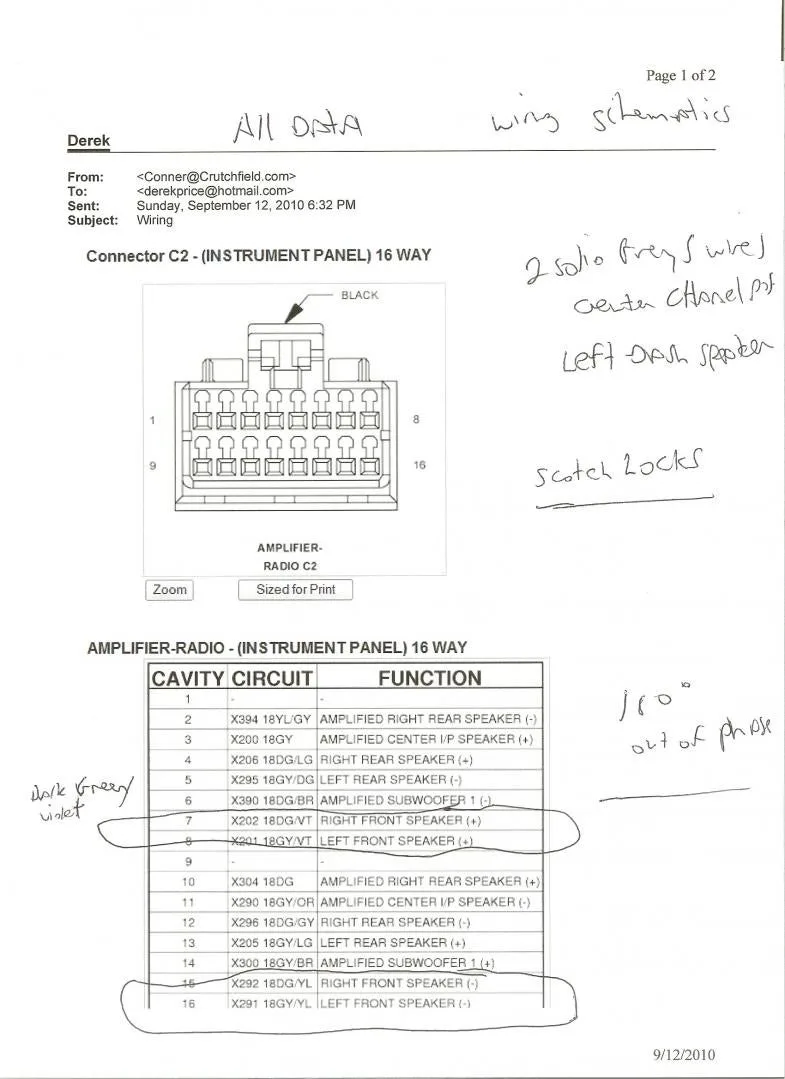 Dodge Journey Speaker Wire Diagram Wiring Digital And Schematic