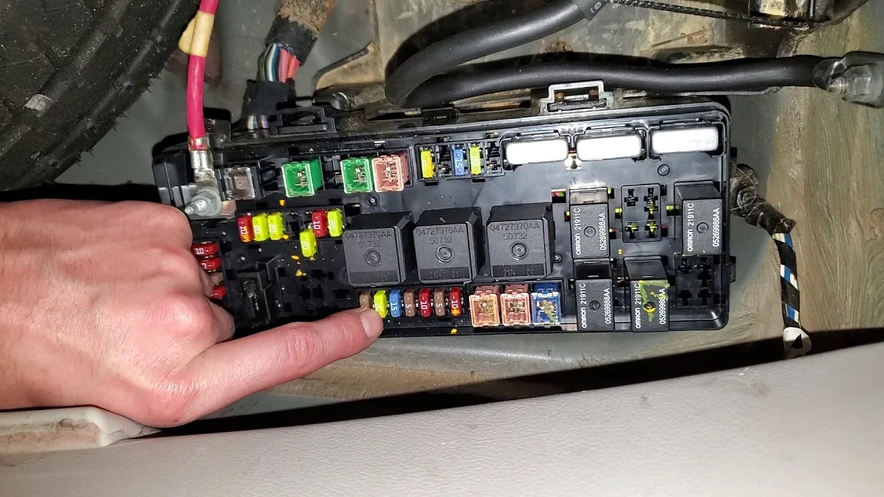 Dodge Magnum Fuse Box Diagram