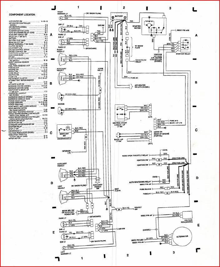 Dodge Ram 2500 Engine Wiring Diagram